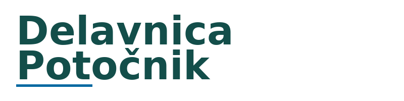 Delavnica Potočnik logo